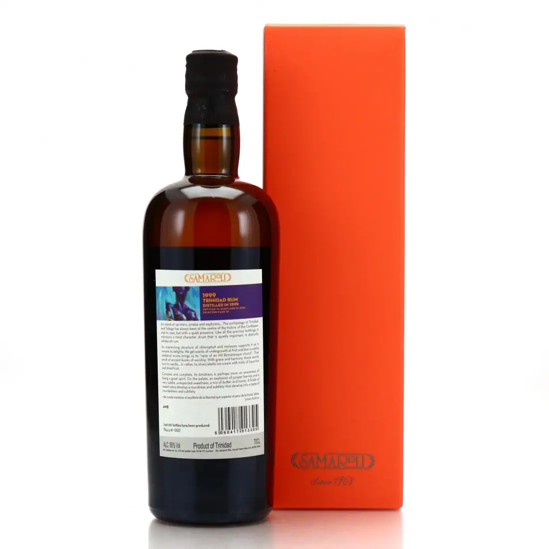 High resolution image of Samaroli Trinidad Rum 1999