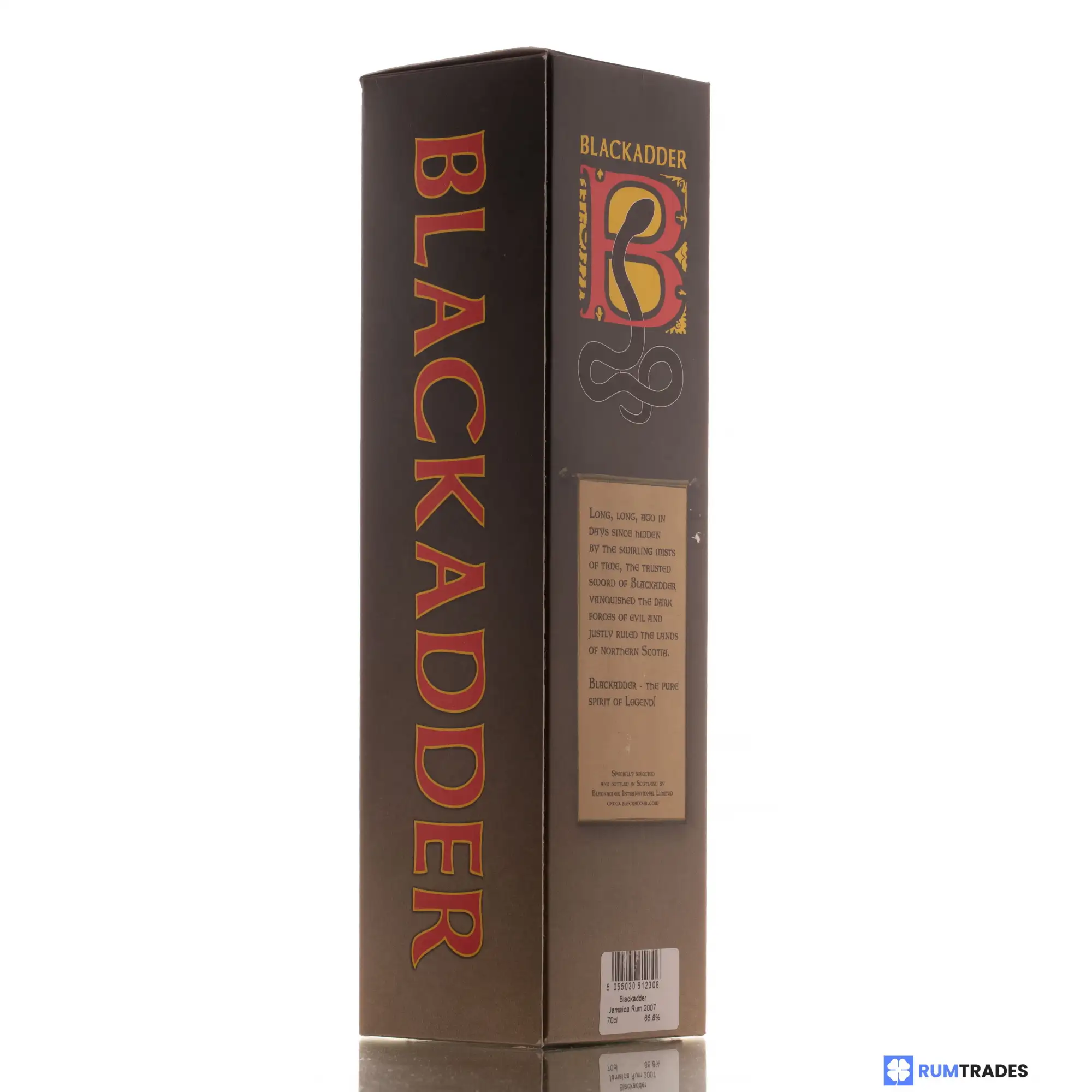 Image haute résolution de Blackadder Clarendon Raw Cask Rum Jamaica Rum MMV 2007