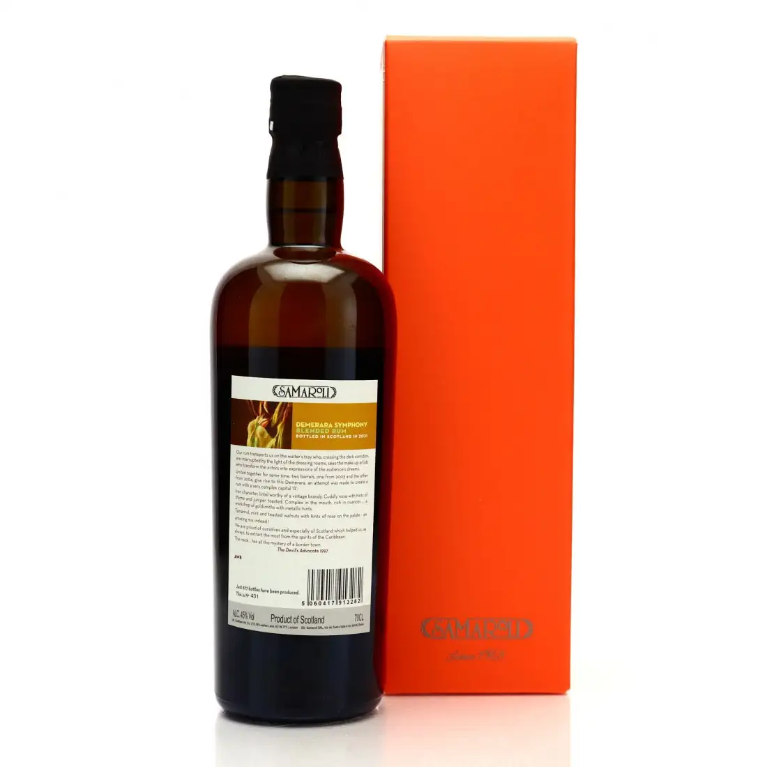 Image haute résolution de Samaroli DDL Demerara Symphony (Edition 2021)