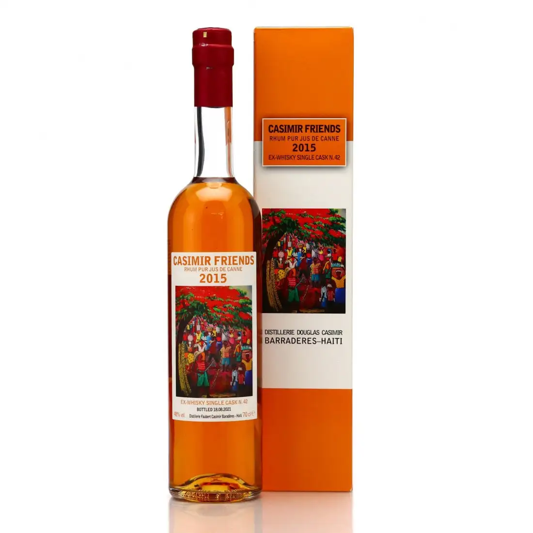 Bottle of Velier Casimir Clairin Casimir Friends 2015