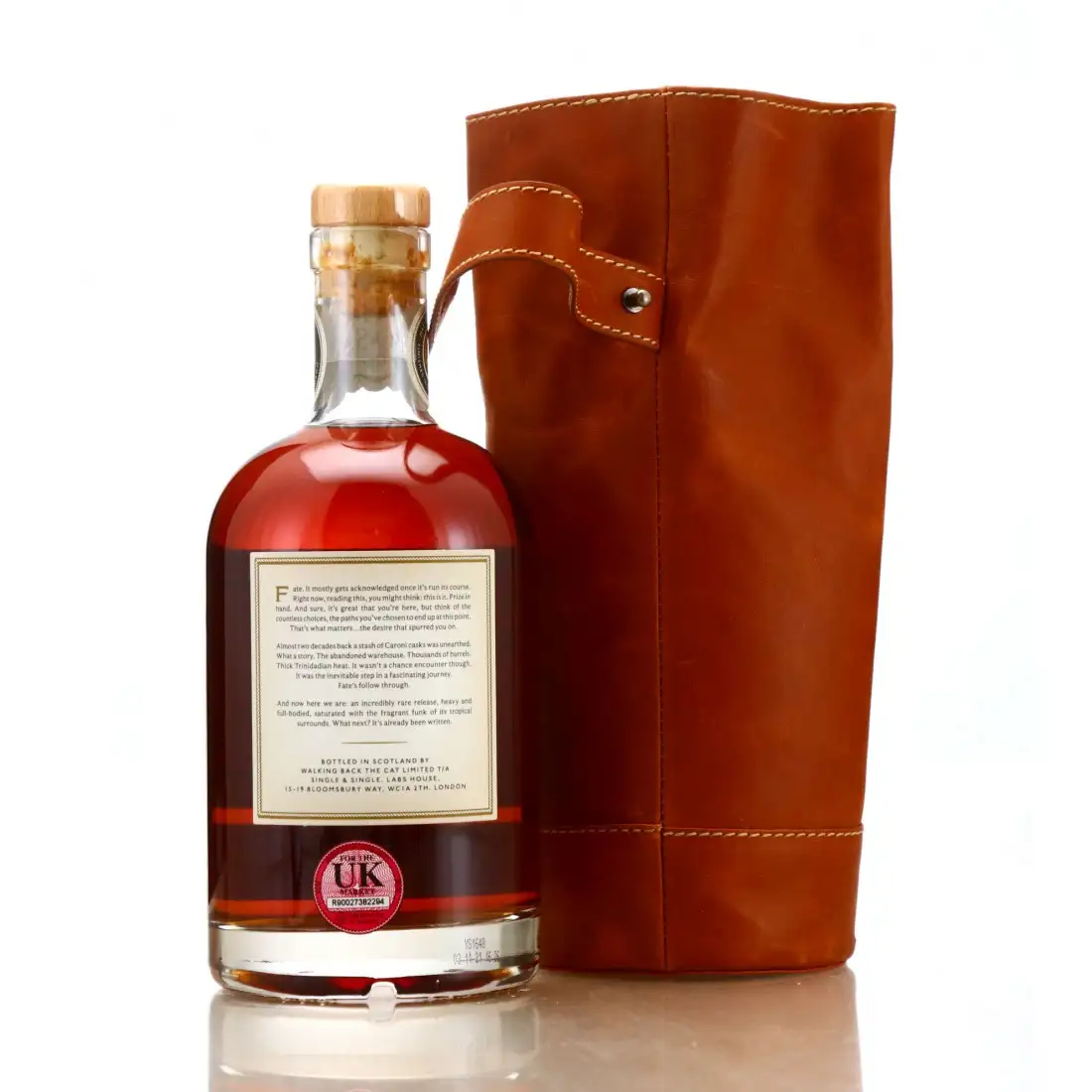 High resolution image of Single &amp; Single Rum Caroni 1997