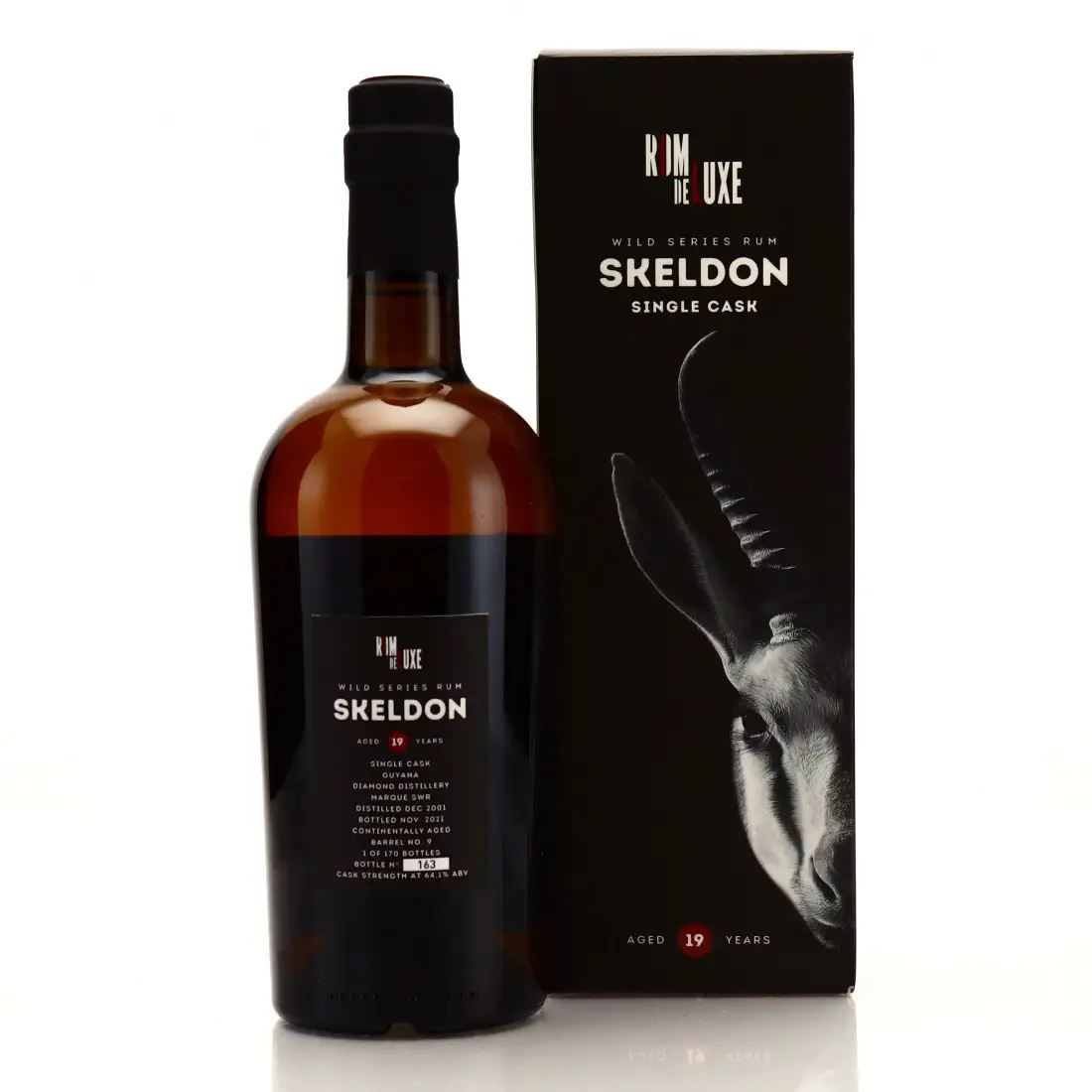 Image haute résolution de Romdeluxe Skeldon Wild Series Rum Skeldon No. 20 (Unicorn Set Vol 1) SWR 2001