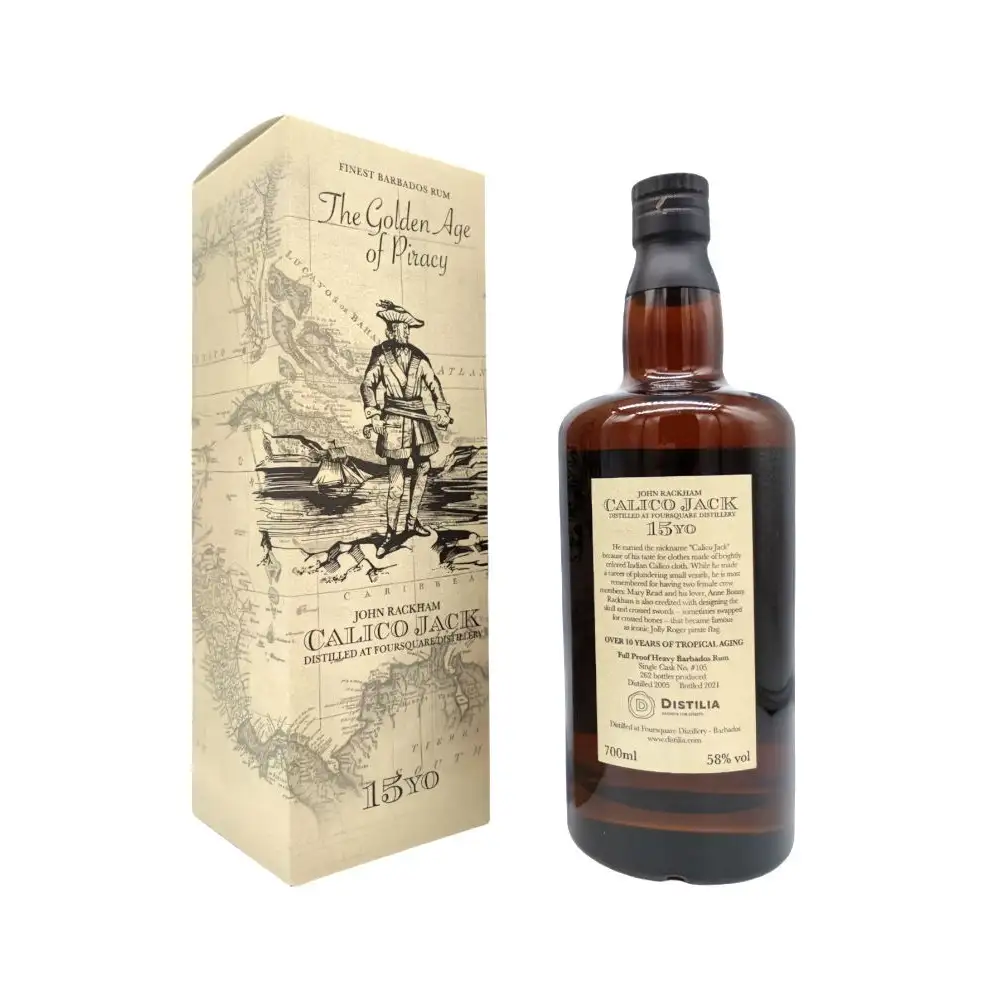High resolution image of Distilia Foursquare The Golden Age of Piracy Calico Jack Distilia 2005