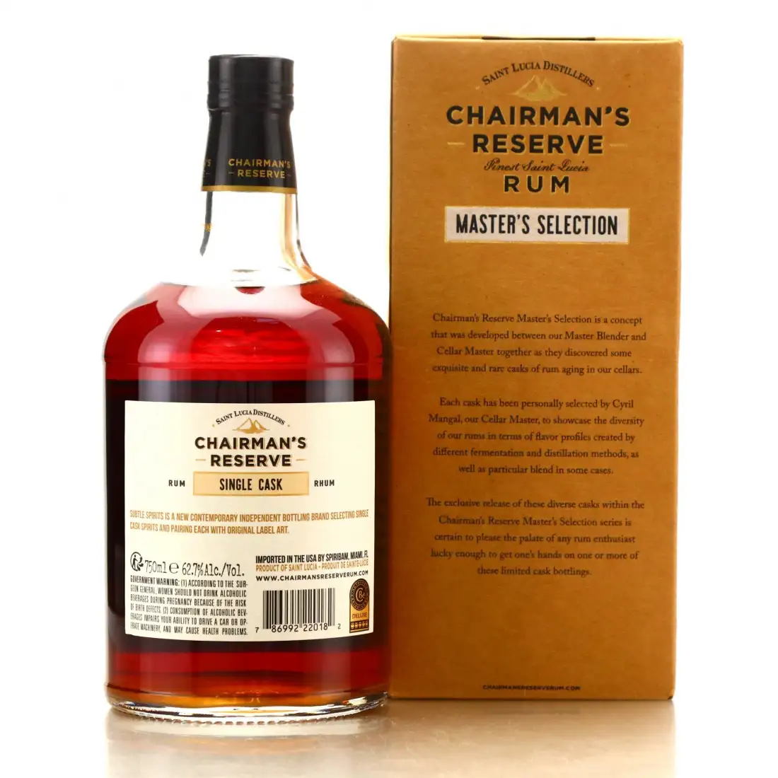 High resolution image of Chairman‘s Reserve Master's Selection (Subtle Spirits) 2011