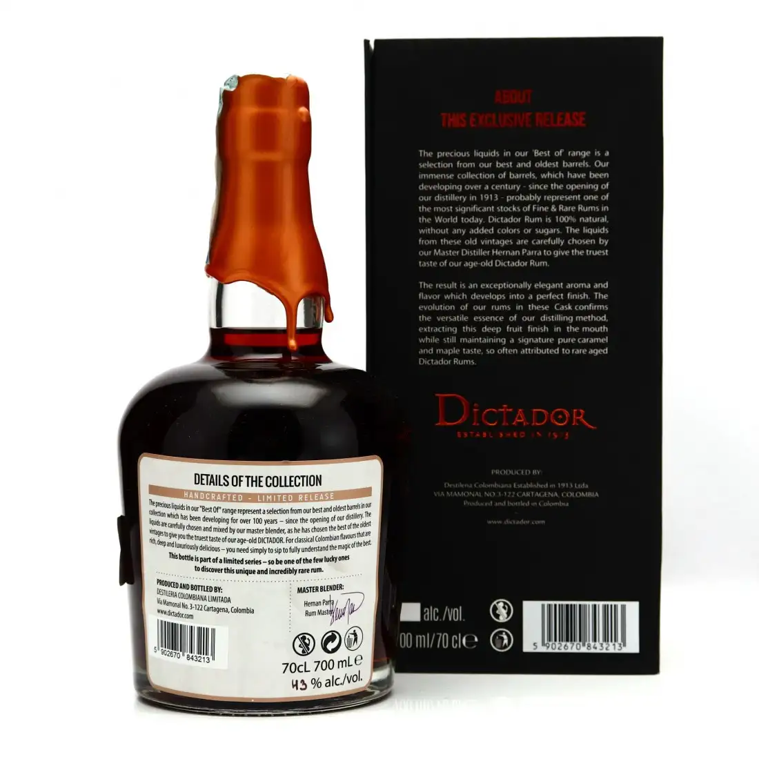 High resolution image of Dictador Best of 1978