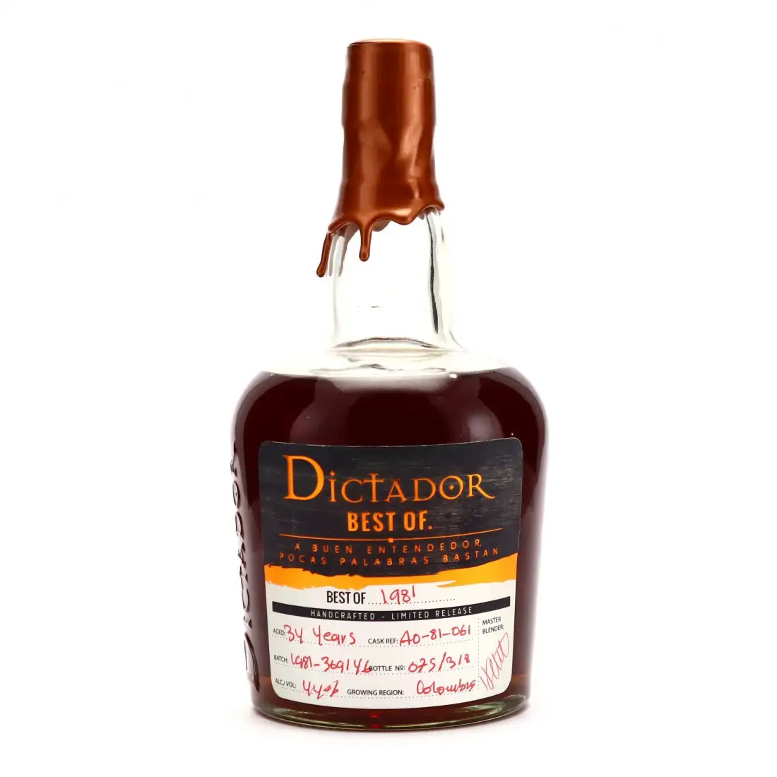 High resolution image of Dictador Best Of 1981