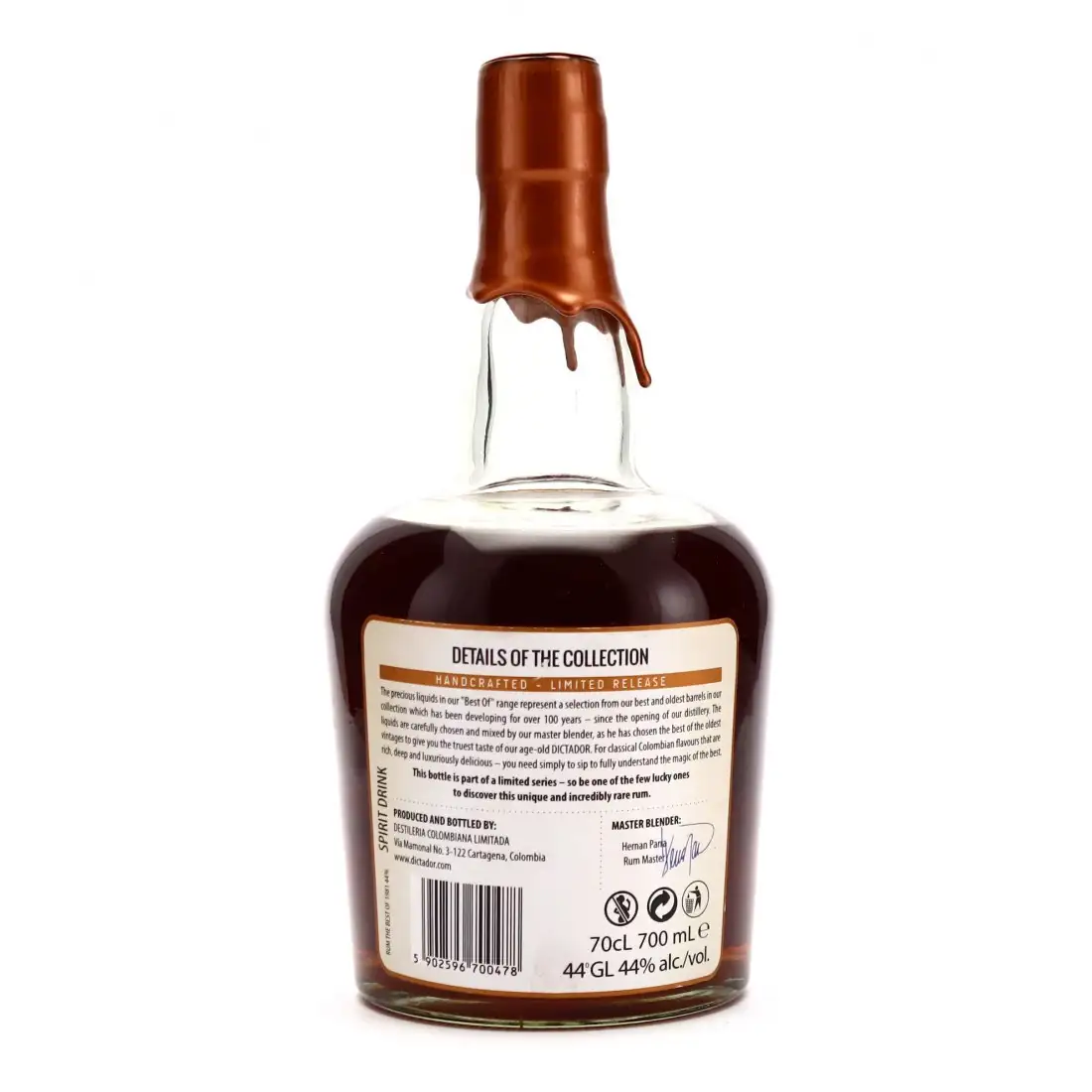 High resolution image of Dictador Best Of 1981