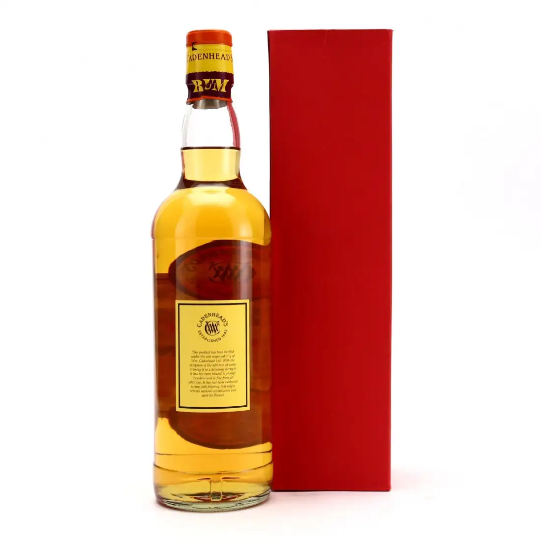 High resolution image of Cadenhead‘s T.D.L Green Label Trinidad Rum 2003