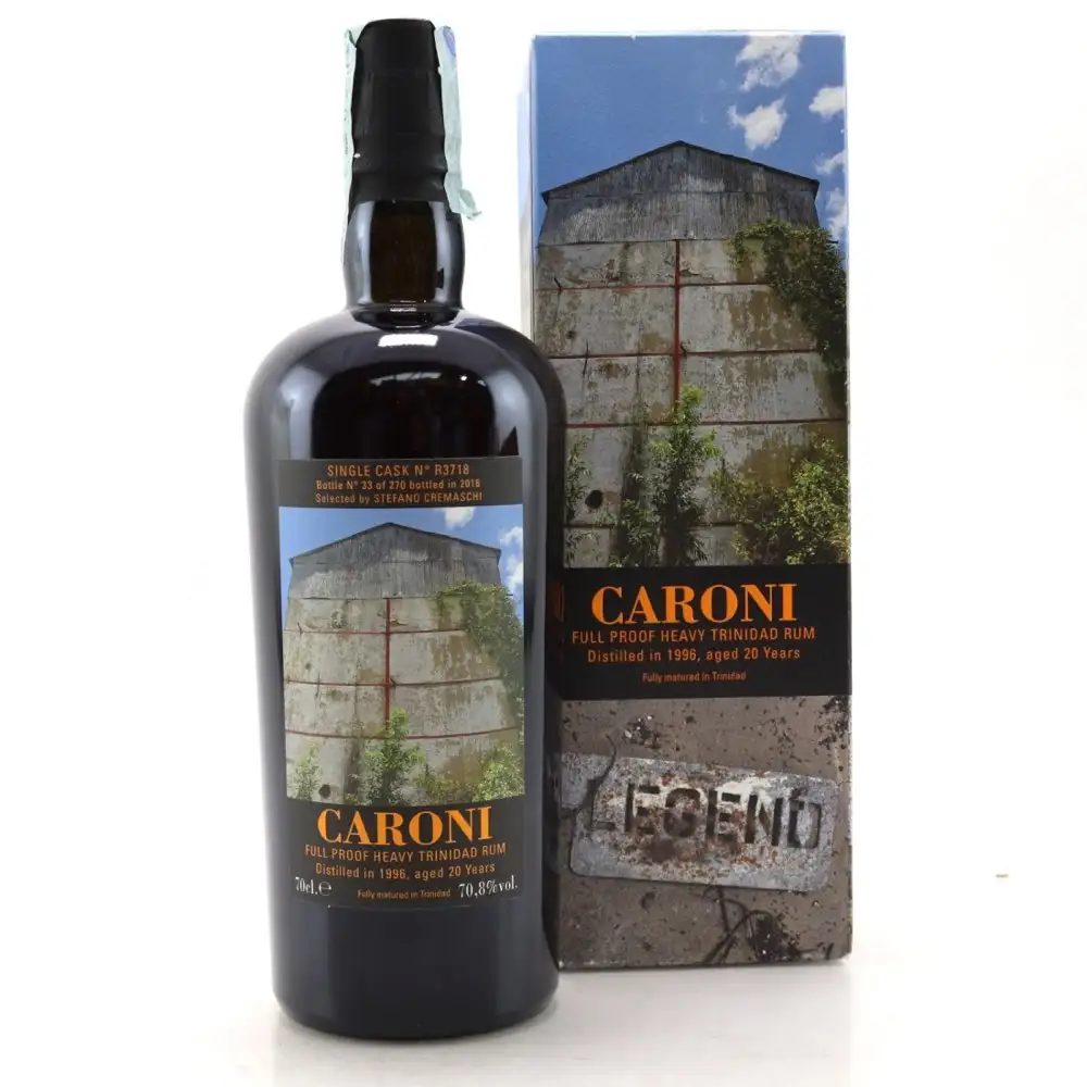 Bottle of Velier Caroni Heavy Trinidad Rum (Stefano Cremaschi) HTR 1996