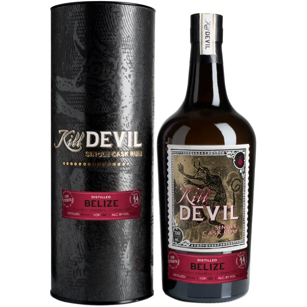 Bottle of Travellers Kill Devil 2007