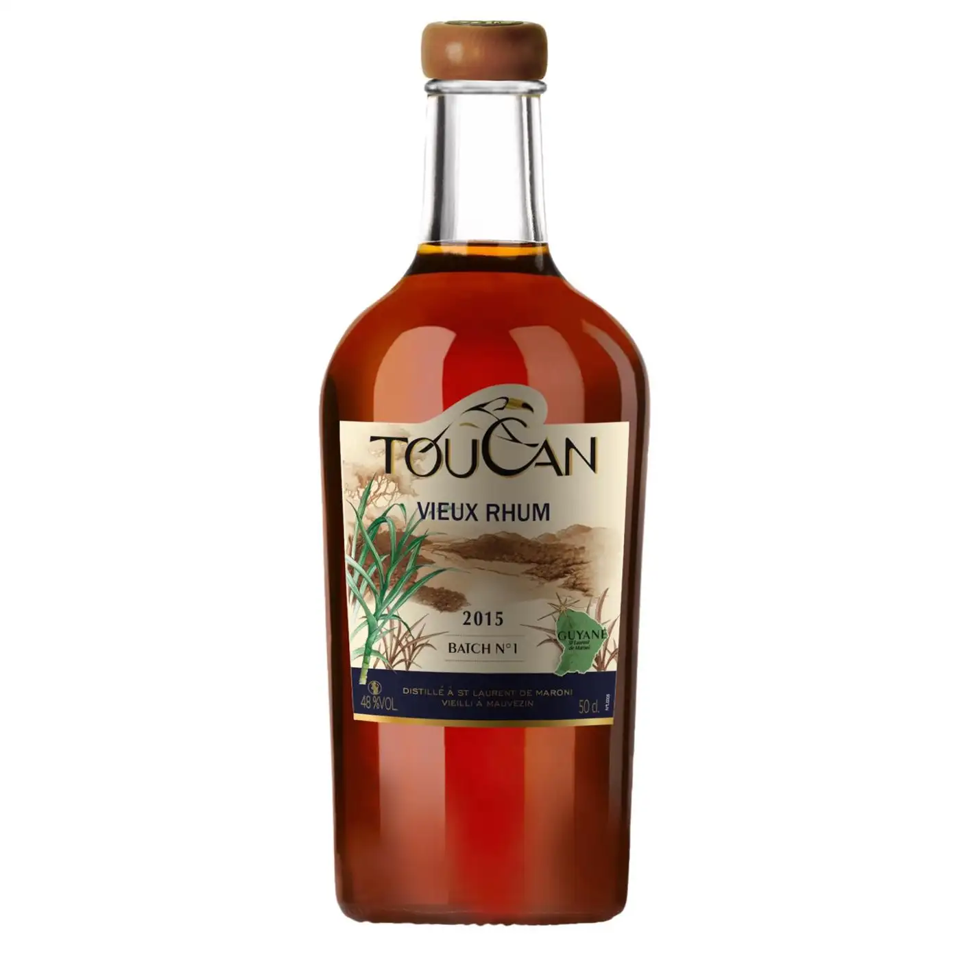 Bottle of Toucan Saint Maurice Vieux Rhum 2015