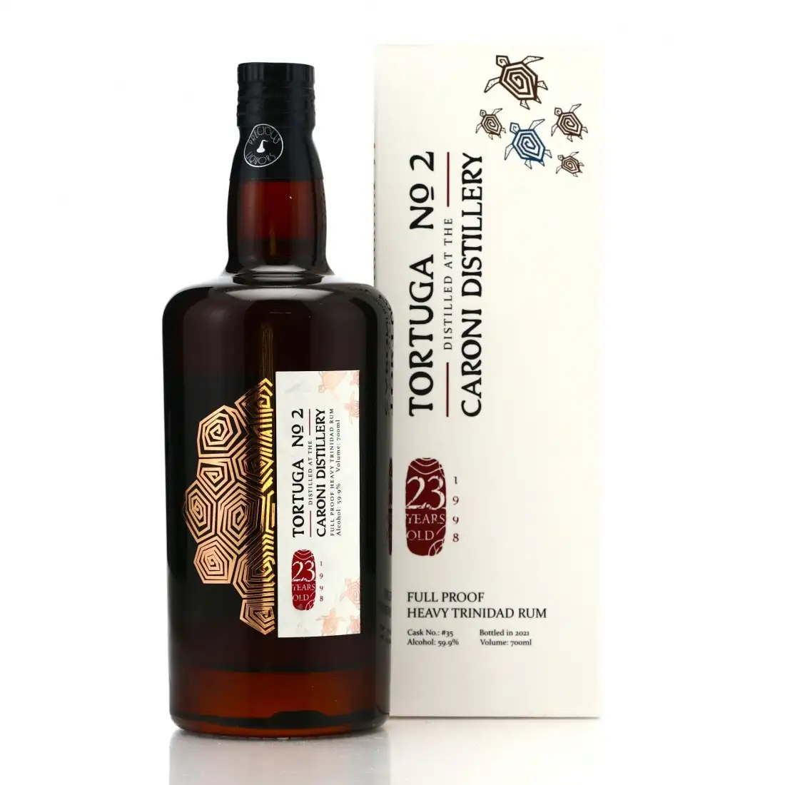 Bottle of Precious Liquors Caroni Tortuga No. 2 (East Asia Whisky) 1998