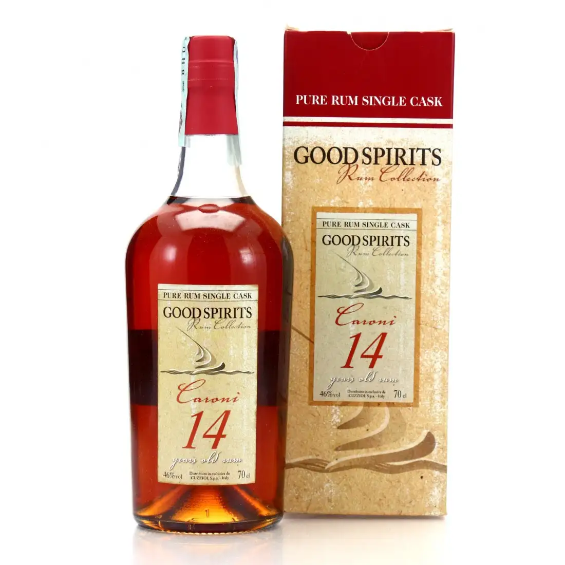 Bottle of Good Spirits Caroni Pure Rum Single Cask 1997