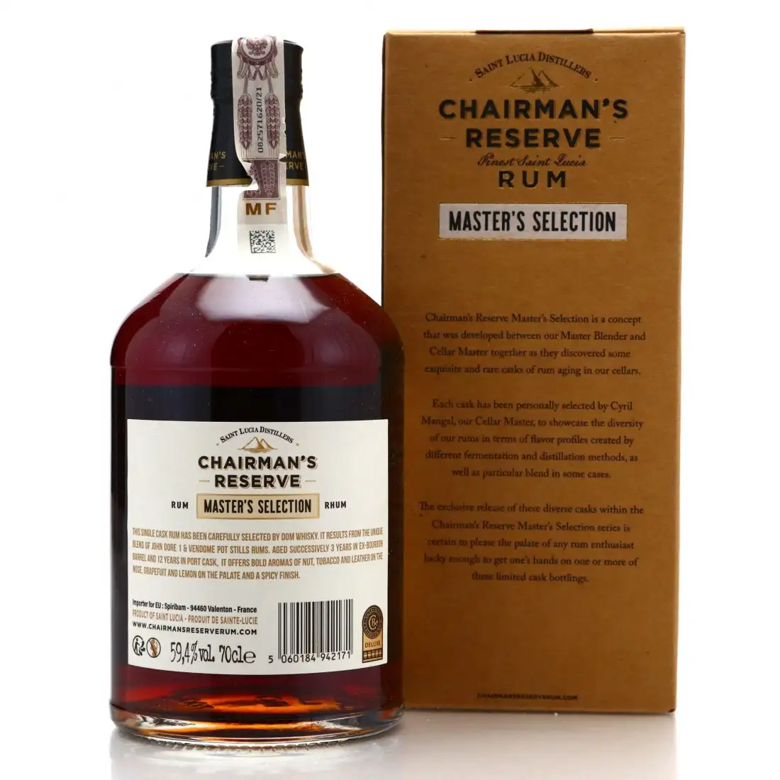 High resolution image of Chairman‘s Reserve Master's Selection (Dom Whisky) Port Cask 2005