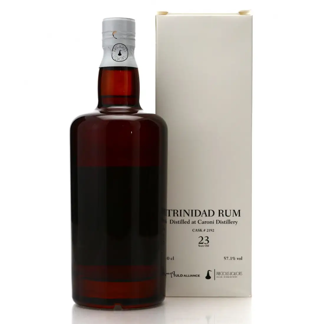 High resolution image of Precious Liquors &amp; The Auld Alliance Caroni Trinidad Rum 1998