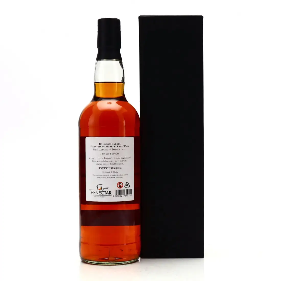 Image haute résolution de Watt Rum Foursquare Barbados Rum (Nectar 15th Anniversary) 2007