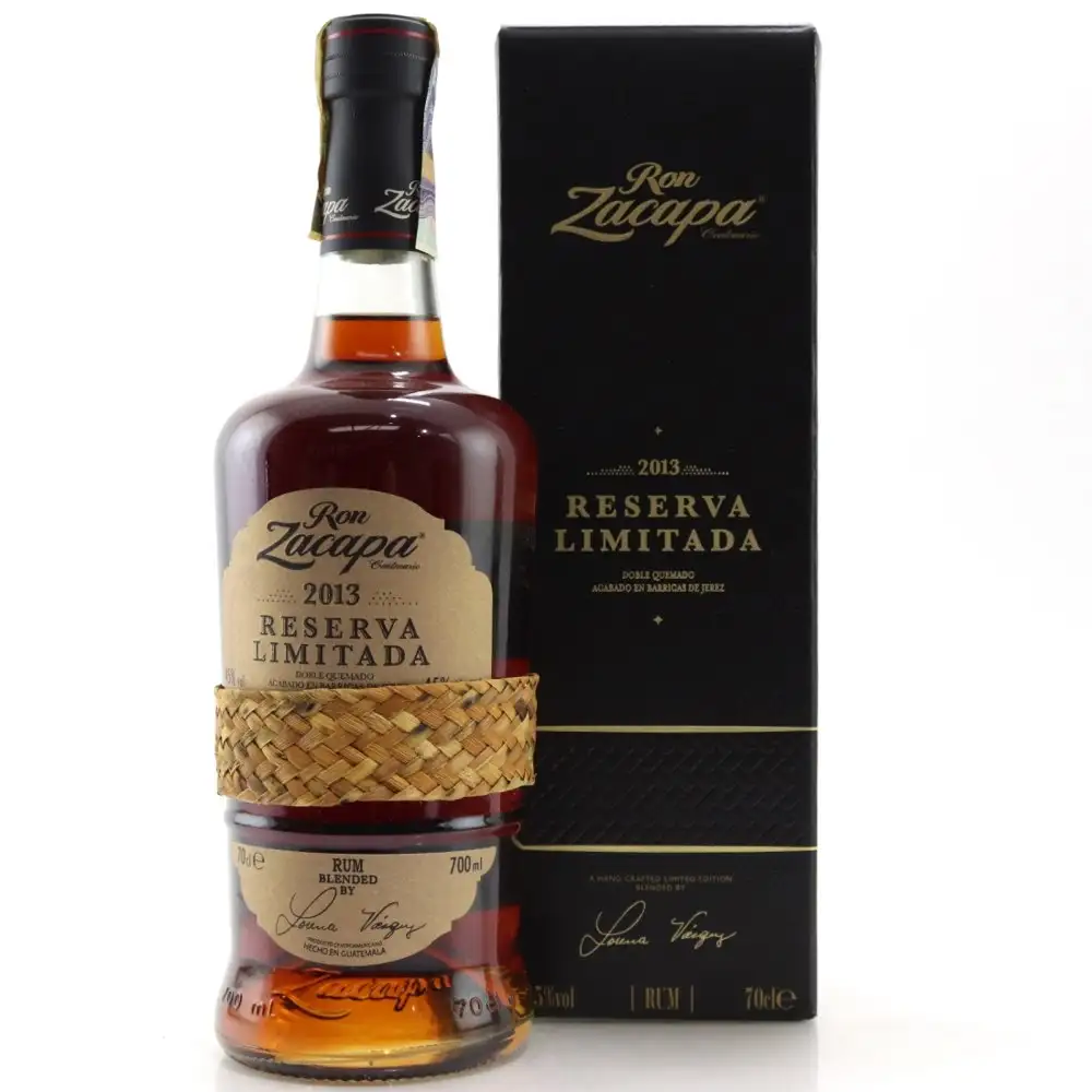 Bottle of Ron Zacapa Reserva Limitada 2013