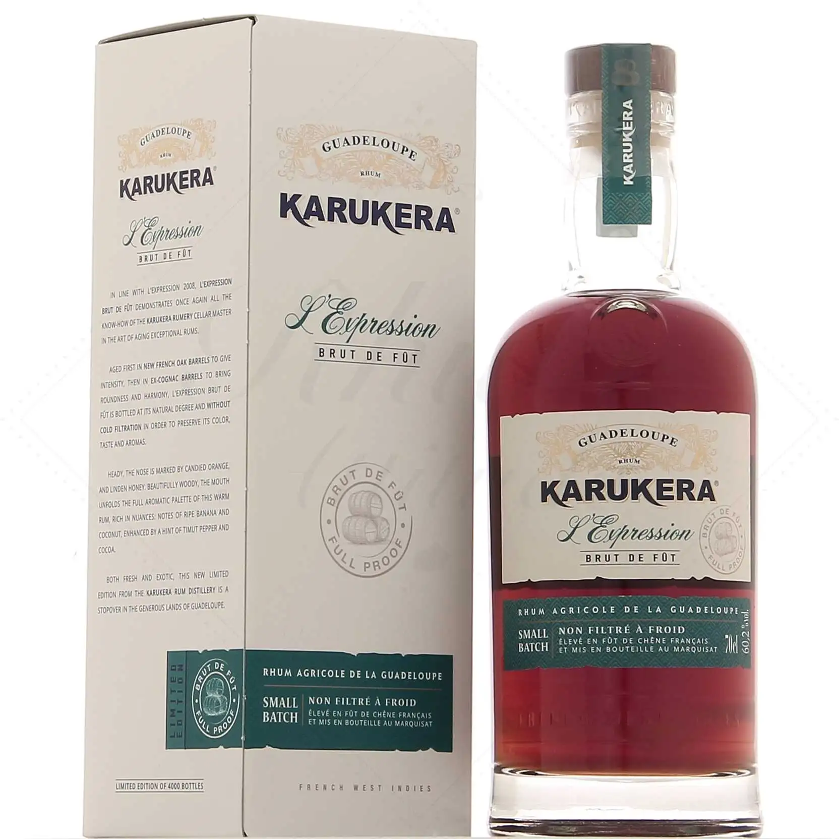 Bottle of Karukera L'Expression - Brut de Fût 2020