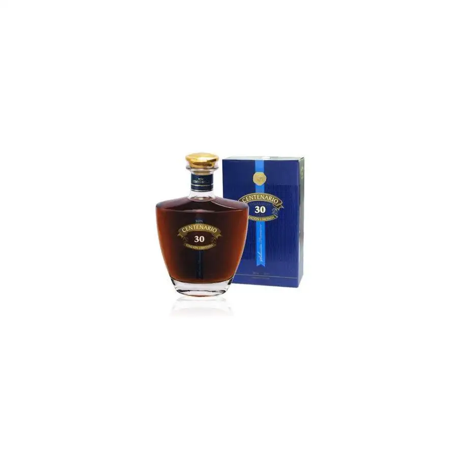 Bottle of Centenario 30 Aniversario Special Blend