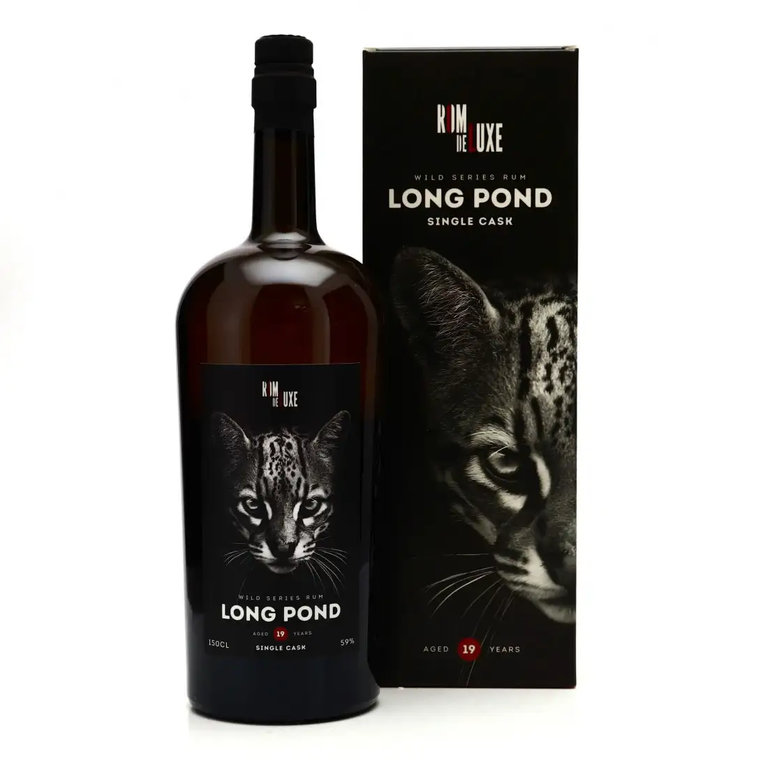 Image haute résolution de Romdeluxe Long Pond Wild Series Rum Long Pond No. 9 (Magnum) 2001