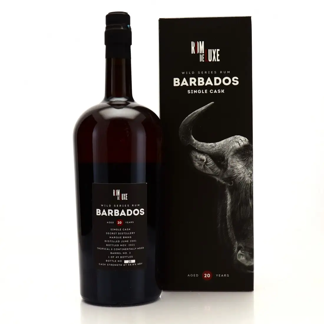 Image haute résolution de Romdeluxe Mount Gay Wild Series Rum Barbados No. 22 (Magnum) BMMG 2001