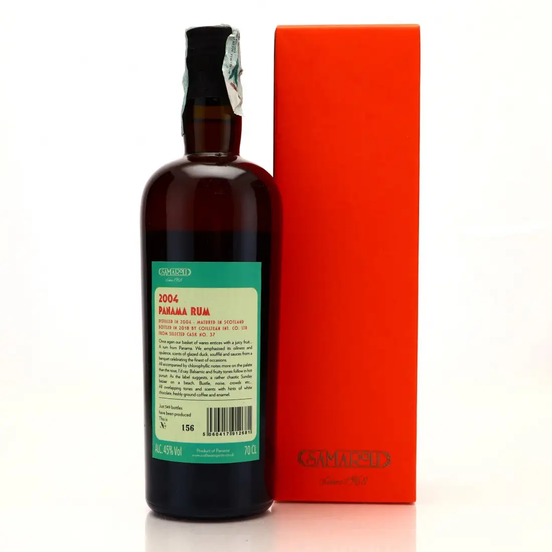 High resolution image of Samaroli Panama Rum 2004