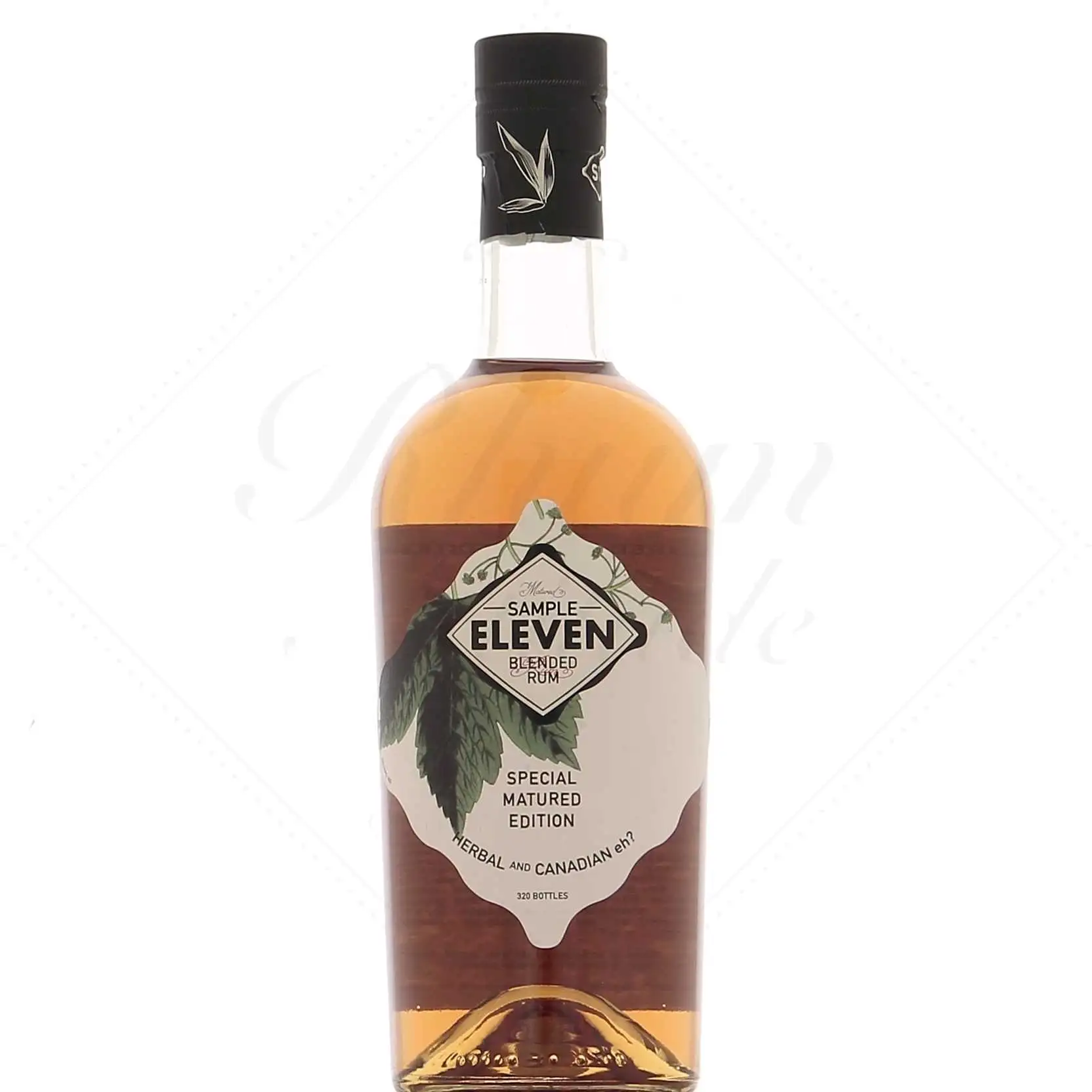 Bottle of The Rum Mercenary & Kintra Sample Eleven Blended Rum (Special Matured Edition Herbal and Canadian)