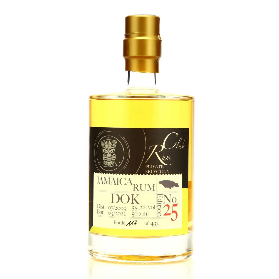 Bottle of Hampden Rumclub Private Selection Ed. 25 DOK 2009