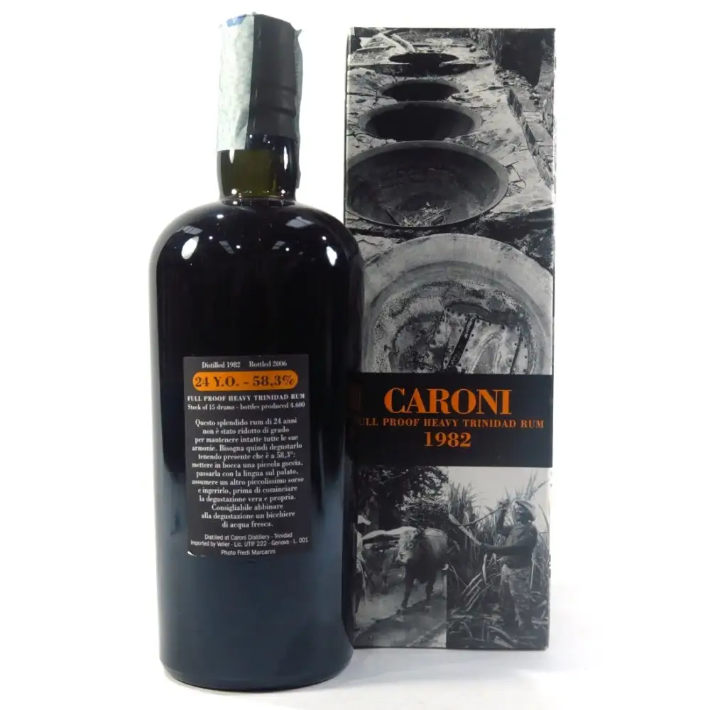 Hochauflösendes Bild von Velier Caroni Heavy Trinidad Rum HTR 1982