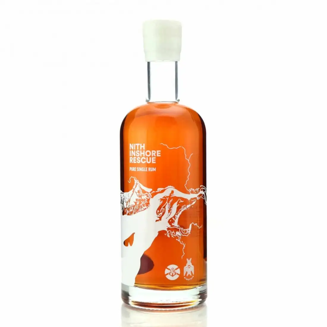 Bottle of Ninefold Distillery Nith Inshore Rescue Pure Single Rum