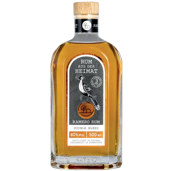 Bottle of Heimat Distillers Heimat Distillers Ramero Rum Double Blend