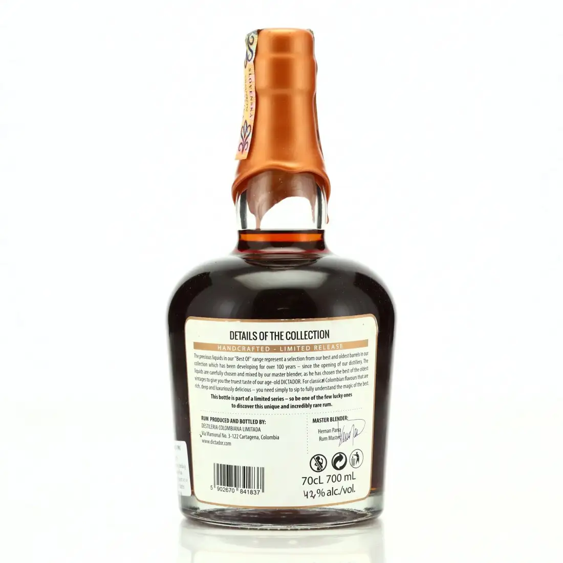 Image haute résolution de Dictador Best Of 1981