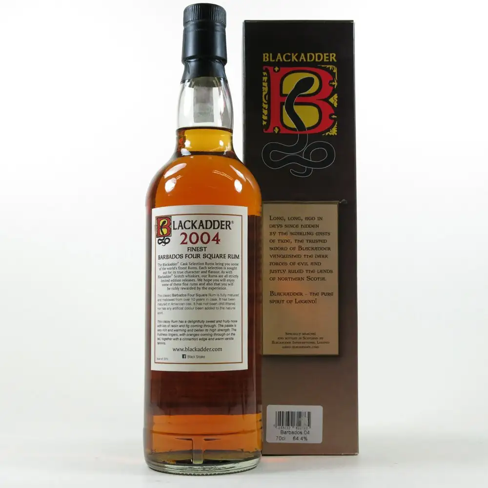 Hochauflösendes Bild von Blackadder Foursquare Raw Cask Four Square Rum 2004