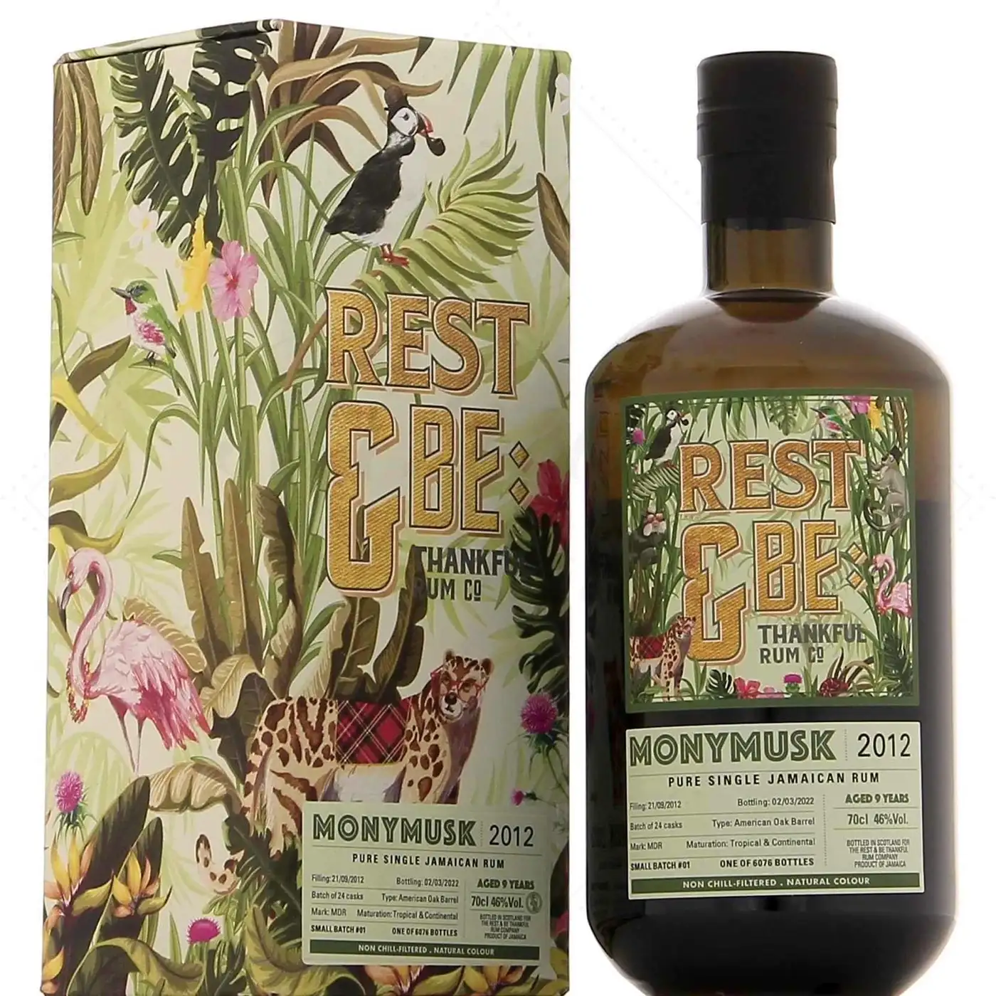 Bottle of Rest & Be Thankful Clarendon MDR 2012