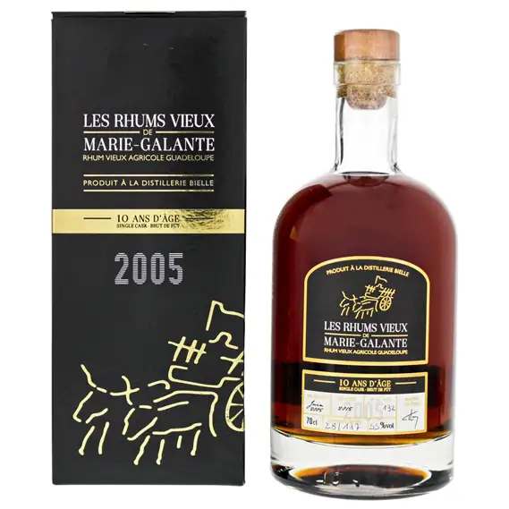 Bottle of Bielle Les Rhums Vieux De Marie Galante 2005
