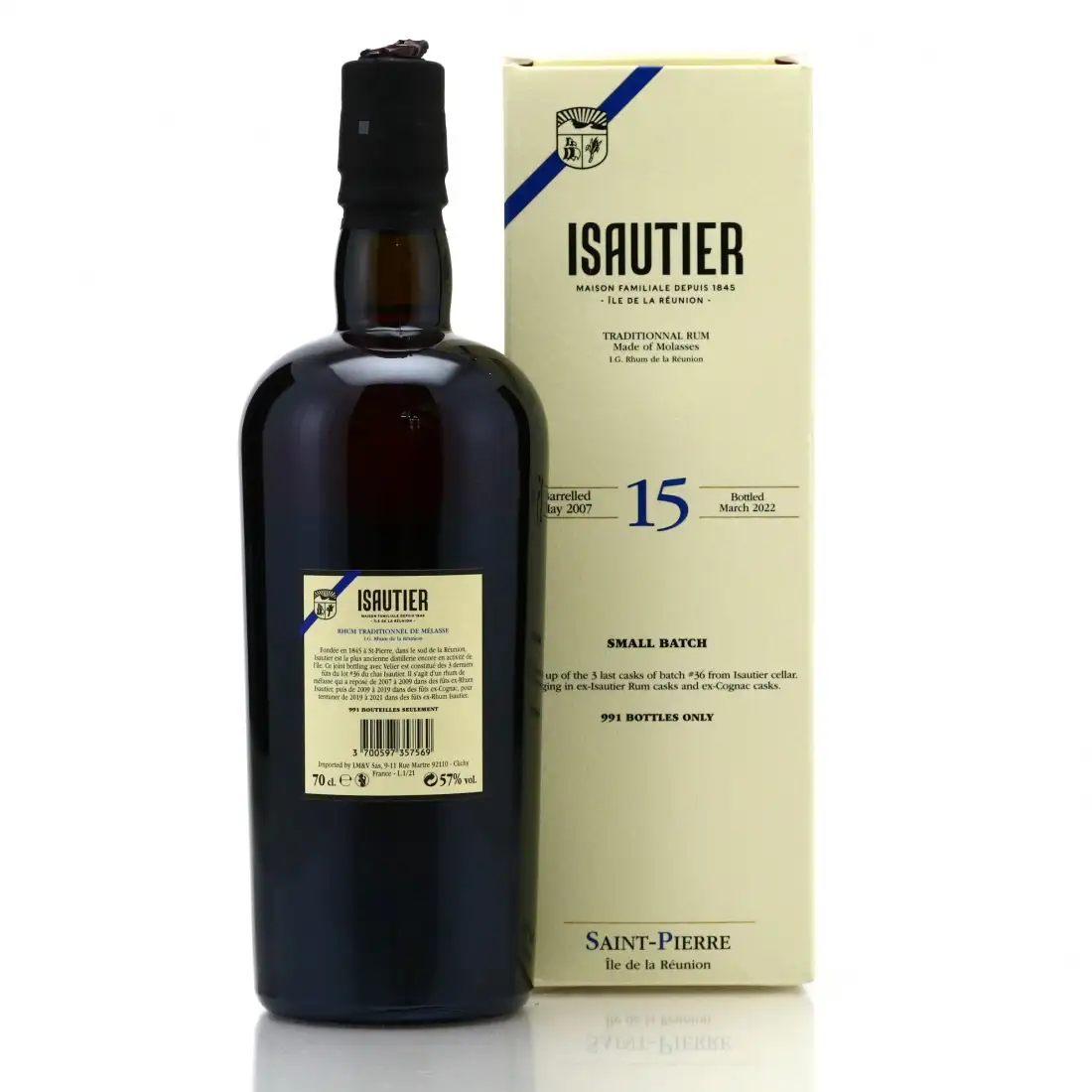 Image haute résolution de Velier Isautier Small Batch 2007