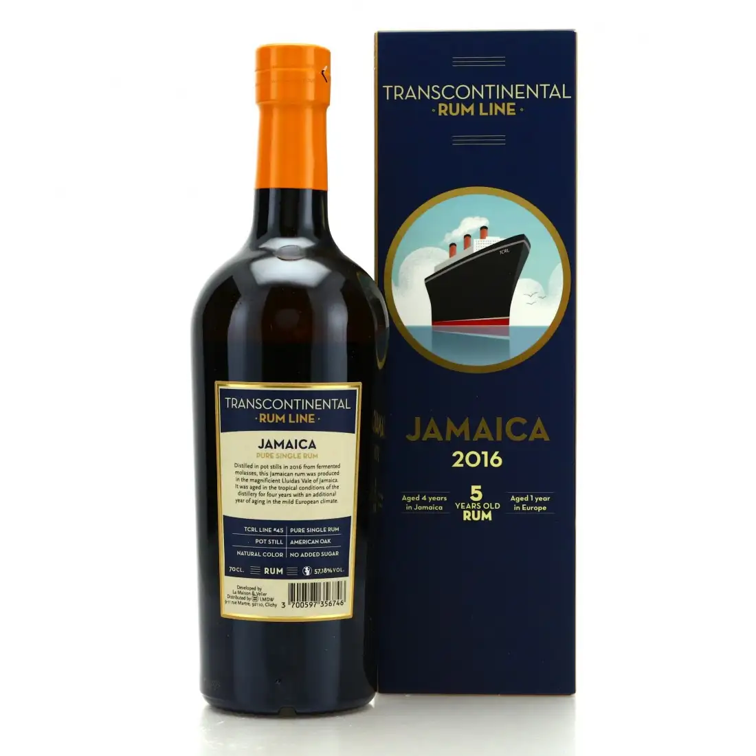 Hochauflösendes Bild von TCRL Worthy Park Transcontinental Rum Line Jamaica 2016