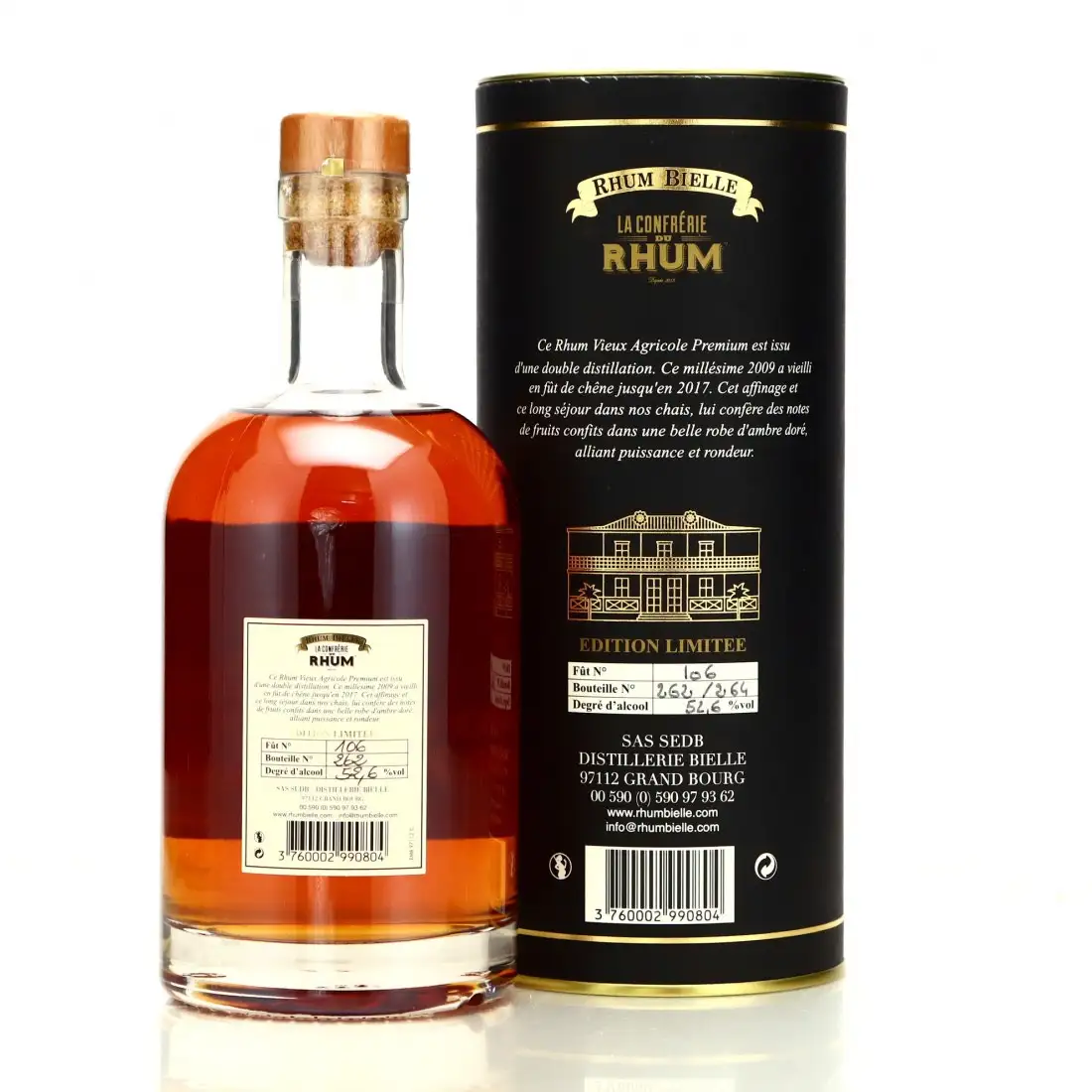 Image haute résolution de Bielle La Confrérie du Rhum 2009