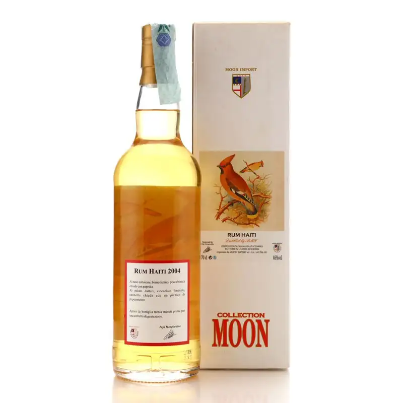 High resolution image of Moon Import Barbancourt Rum Haiti 2004