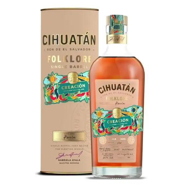 Bottle of Licorera Cihuatán Folklore (Perola)