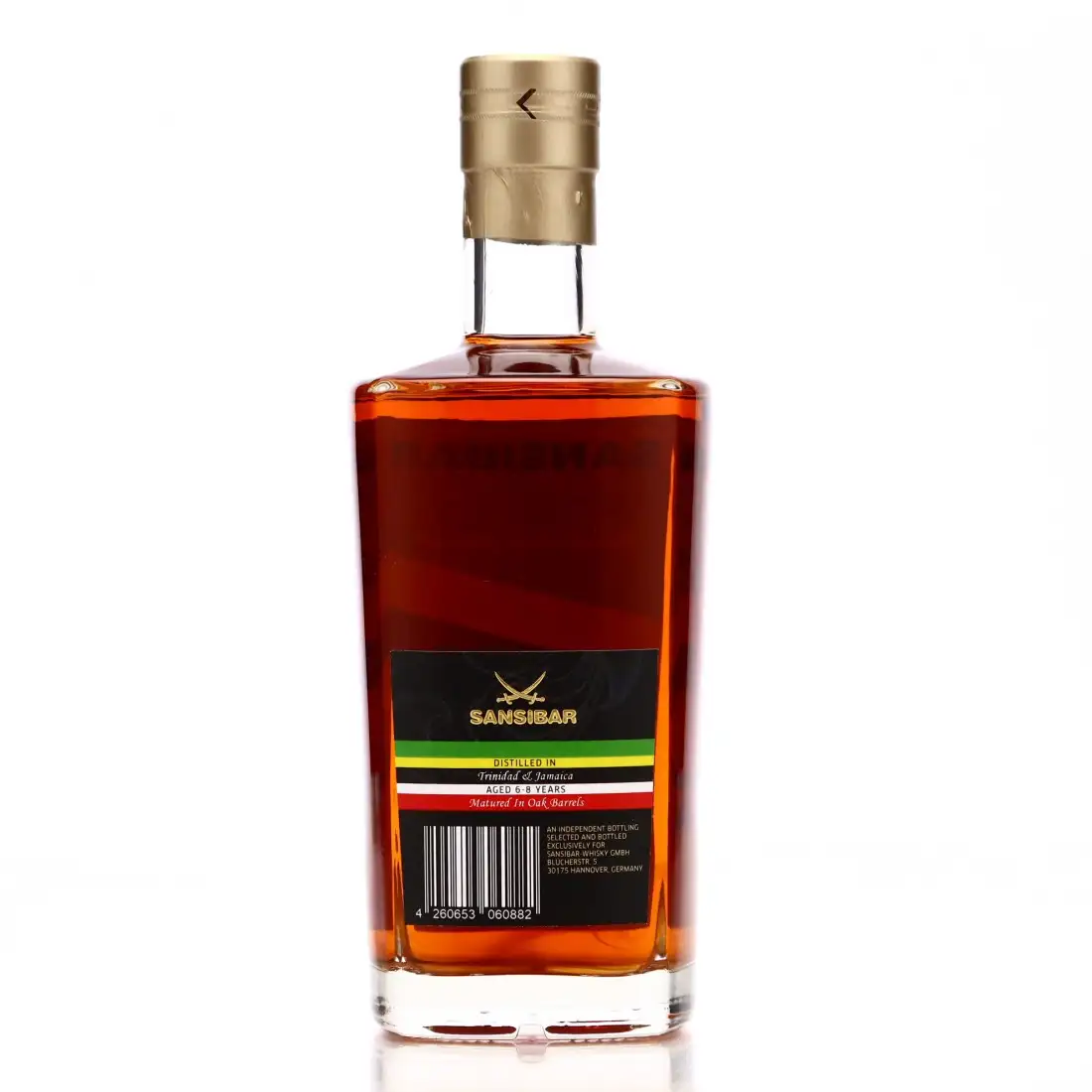 High resolution image of Sansibar Finest Jamaica &amp; Trinidad Rum Special Selection