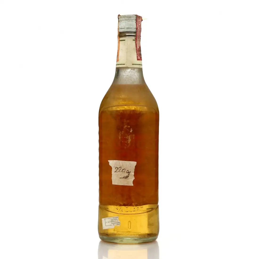High resolution image of Don Q Puerto Rican Rum Gold Label (1970s)