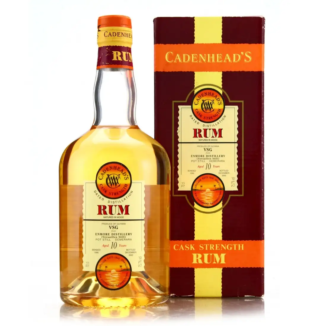 Hochauflösendes Bild von Cadenhead‘s Enmore Versailles Still VSG 1990