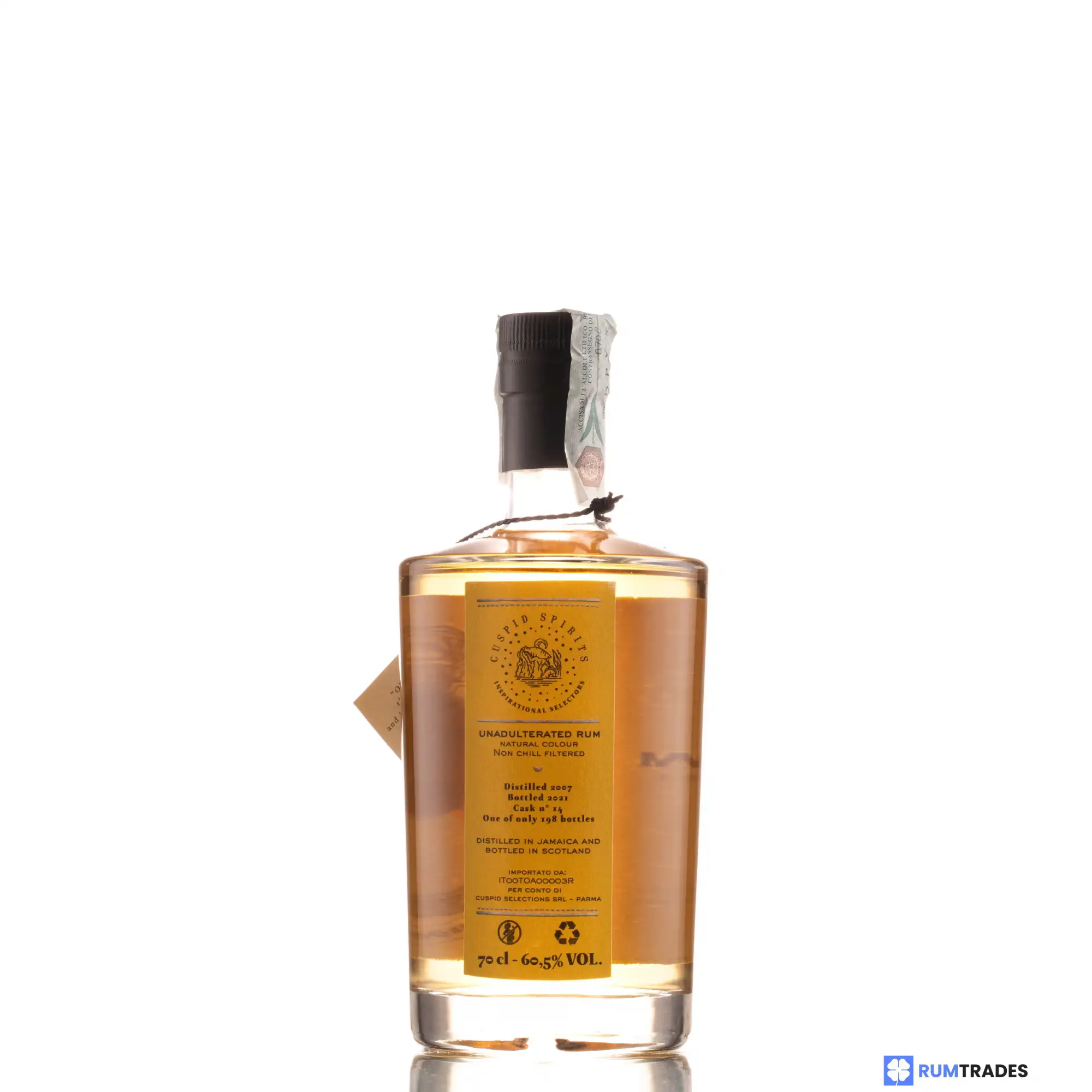 Image haute résolution de Cuspid Selections Hampden Jamaica Rum C<>H 2007