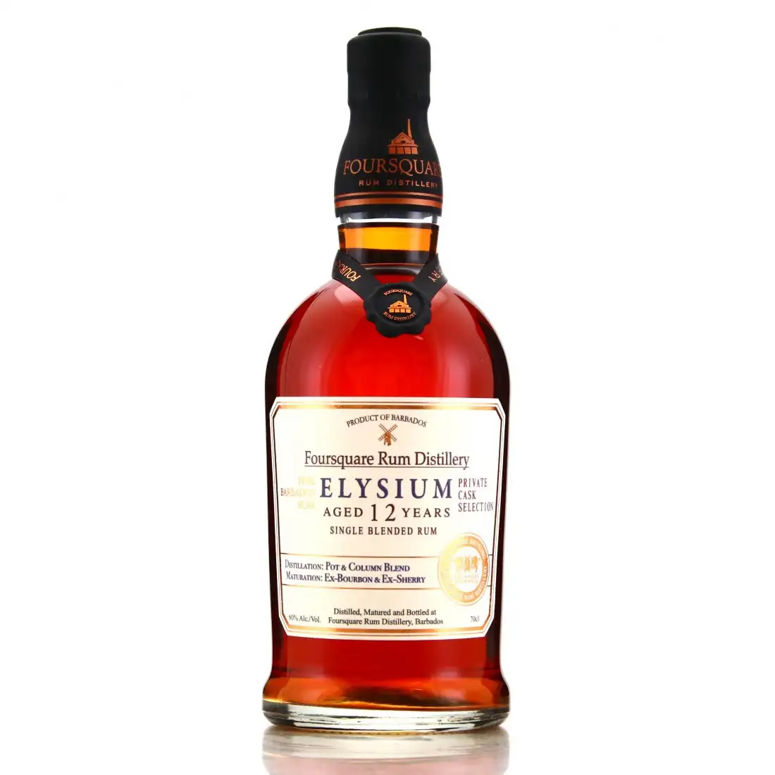 Bottle of Foursquare Private Cask Selection Elysium