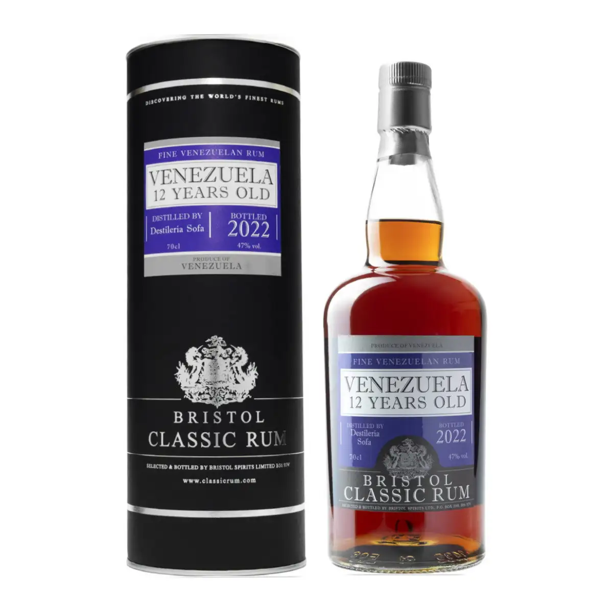 Bristol Destileria Sofa Venezuela 12 Years Old 2010