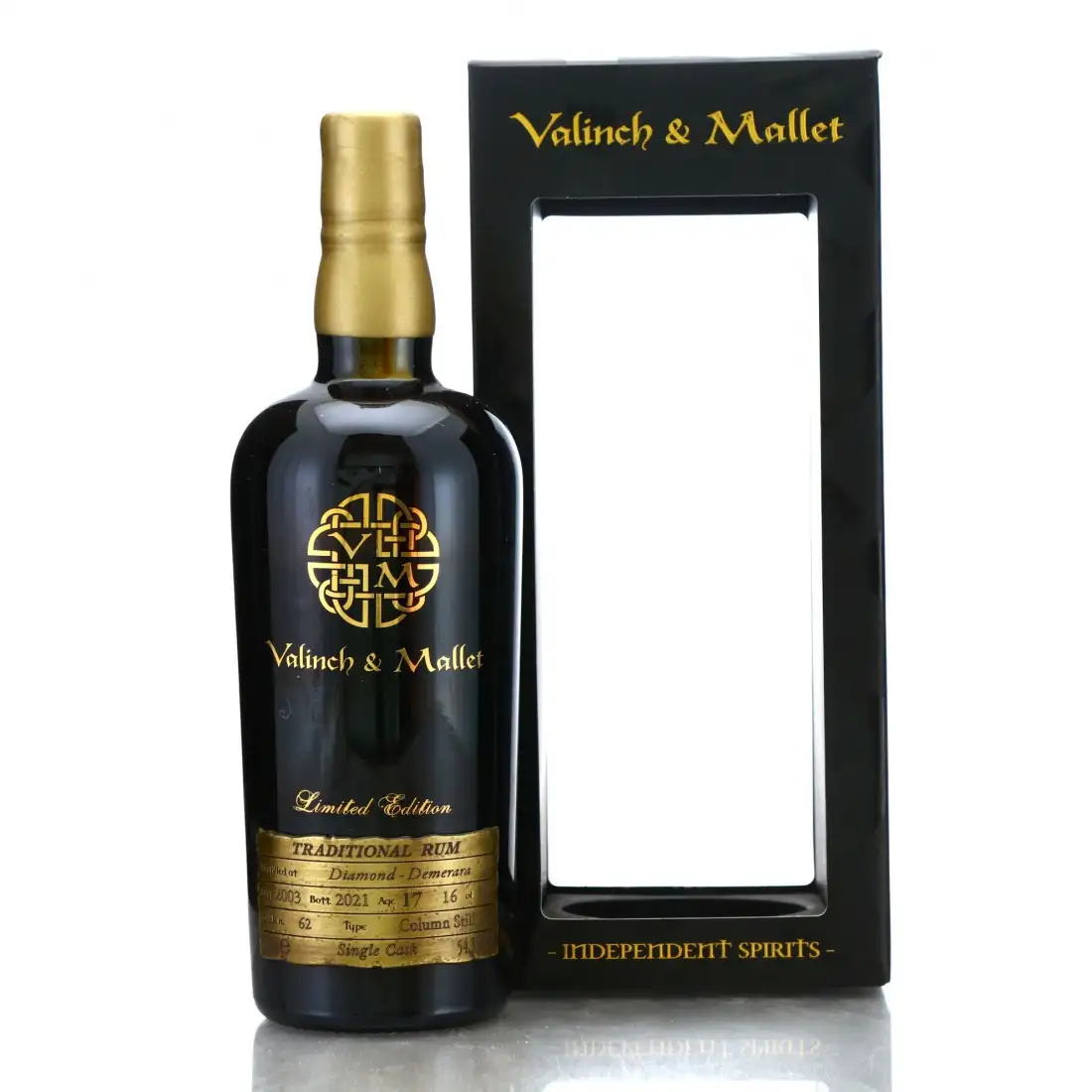 Bottle of Valinch & Mallet Diamond Single Cask (Canada Edition) 2003