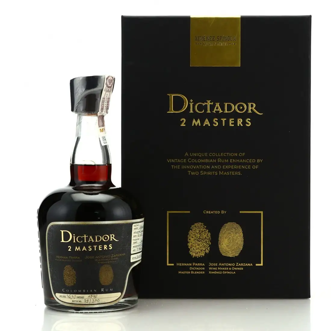 Bottle of Dictador 2 Masters(Ximenez-Spinola) 1976