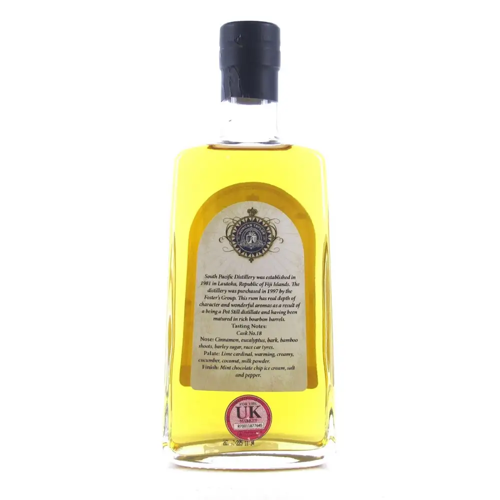 Image haute résolution de Duncan Taylor South Pacific Single Cask Rum 2003