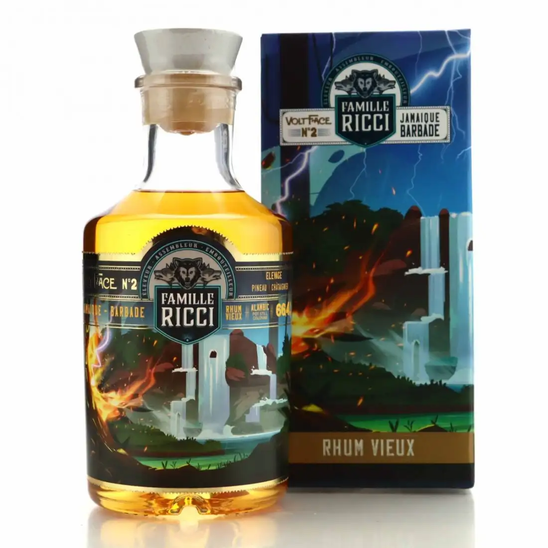 Bottle of Famille Ricci Volt Face No2 Jamaïque-Barbade